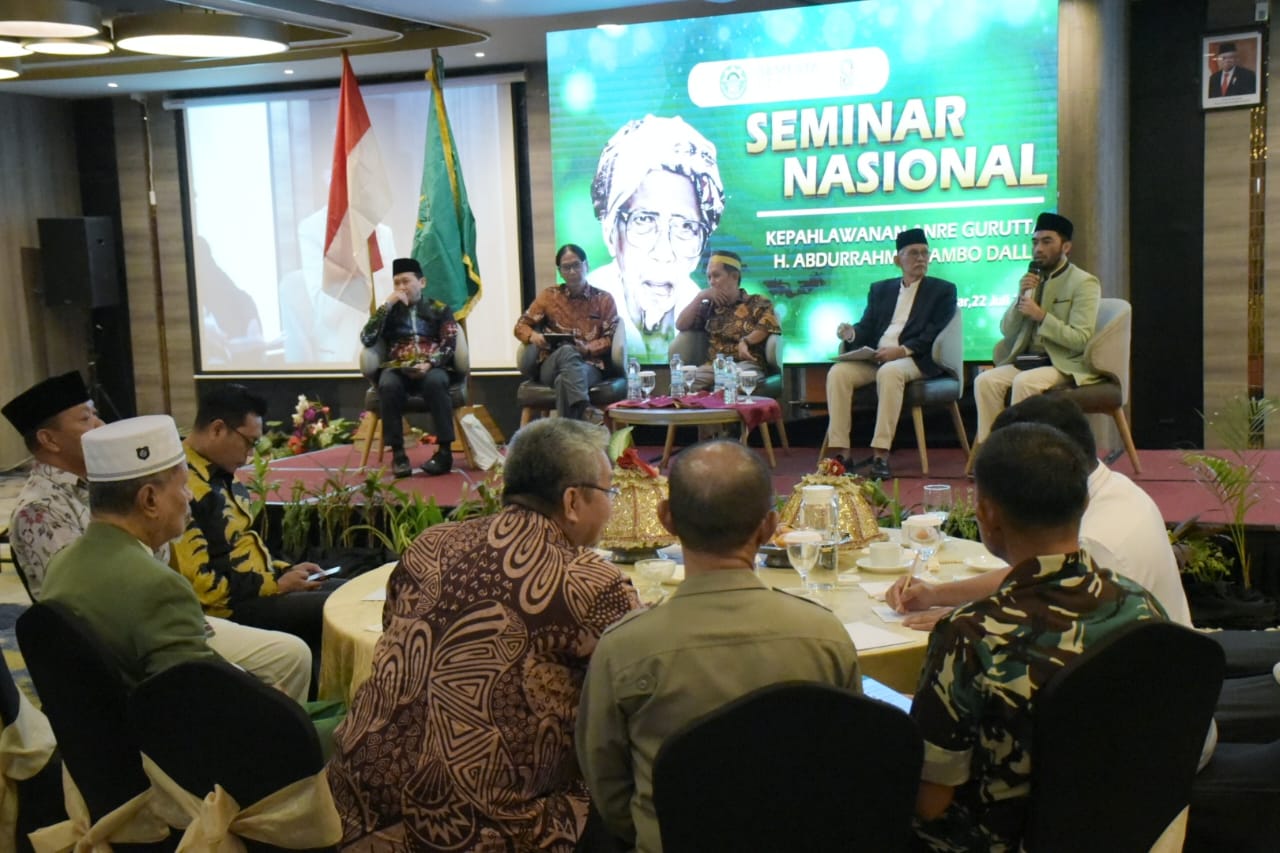 Pamen Ahli Bidang Sosbud Wakili Pangdam Xiv Hsn Hadiri Seminar Nasional