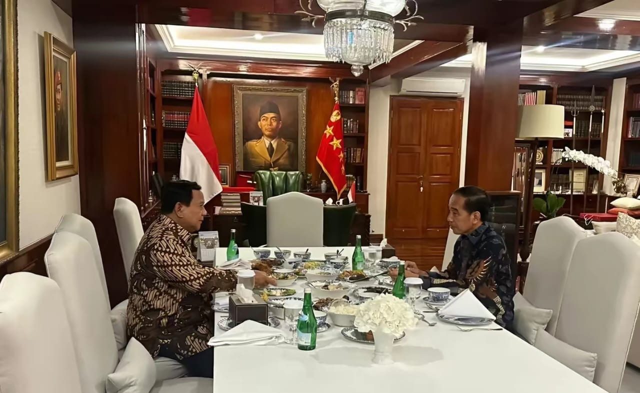 Jokowi Bertemu Prabowo