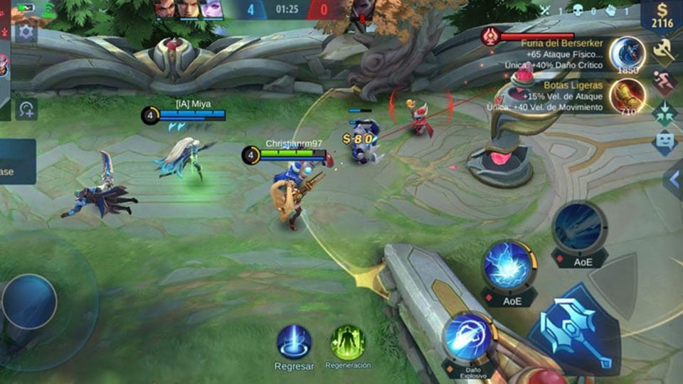 Physical Attack di Game Mobile Legends