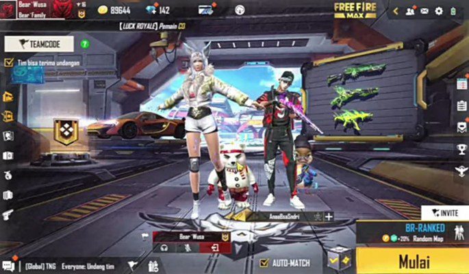 Login Akun Free Fire Sultan Gratis 