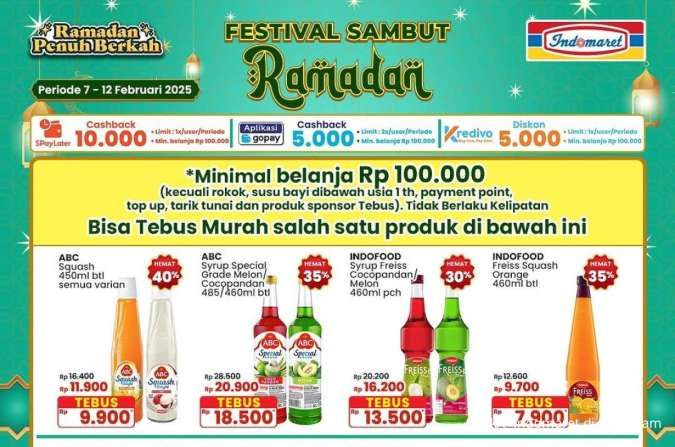 Promo Indomaret Festival Sambut Ramadan