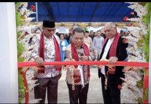 Bupati Halut Piet Hein Babua Resmikan Gedung Baru Gereja Petrus Gorua dan Bersama Jemaat Rayakan HUT Gereja ke-107