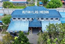 Penanganan Banjir Rutan Kelas I Medan Berjalan Efektif, Warga Binaan Dievakuasi ke Rumah Ibadah dan Blok Khusus