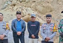 Kepedulian Bupati Mamasa, Longsor di Kec.Tabulahan Segera Diperbaiki