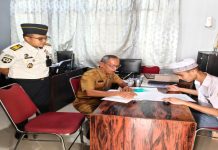 Wakasek Humas Pantau Langsung PAS Ganjil Warga Binaan Rutan Makassar