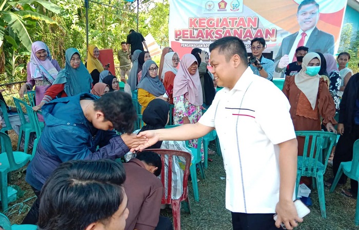 Legislator Partai Gerindra sebagai Wakil Ketua II DPRD Provinsi Sulawesi Selatan, Yasir Machmud, kembali ke dapilnya, menggelar Reses
