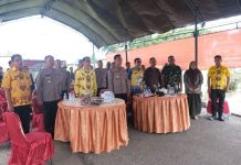 Dukung Ketahanan Pangan, Polres Soppeng Gelar Panen Raya Jagung Serentak