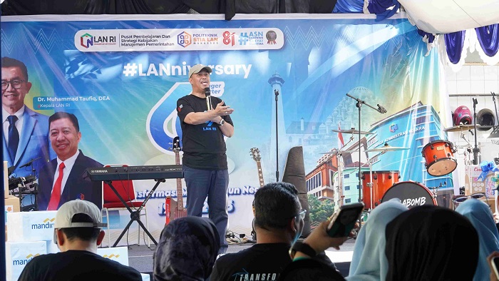 LAN RI 69 Tahun Menyatukan Langkah Perubahan