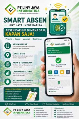 Smart Absen, Upaya Menata Kehadiran Pegawai Hingga Pelajar di Era Digital